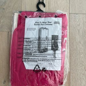 NEW* Never opened! Adult Barbie Costume Doll Box.